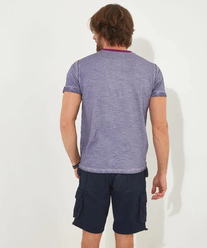 Men Joe Browns Customised To Perfection Tee Lilac Men Joe Browns Customised To Perfection Tee Lilac