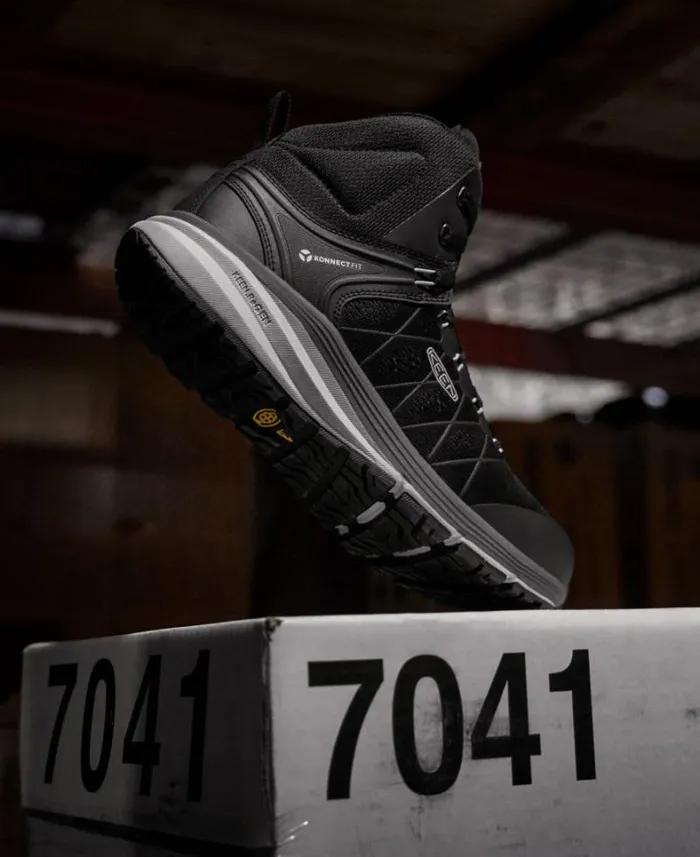 Men KEEN Boots Black Work Sneaker Boots 8211 Vista Energy Mid Men KEEN Boots Black Work Sneaker Boots 8211 Vista Energy Mid