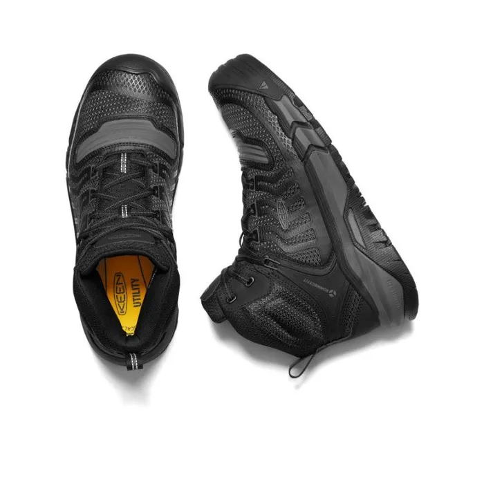 Men KEEN Boots CarbonFiber Toe Work Sneakers 8211 Kansas City Mid Men KEEN Boots CarbonFiber Toe Work Sneakers 8211 Kansas City Mid