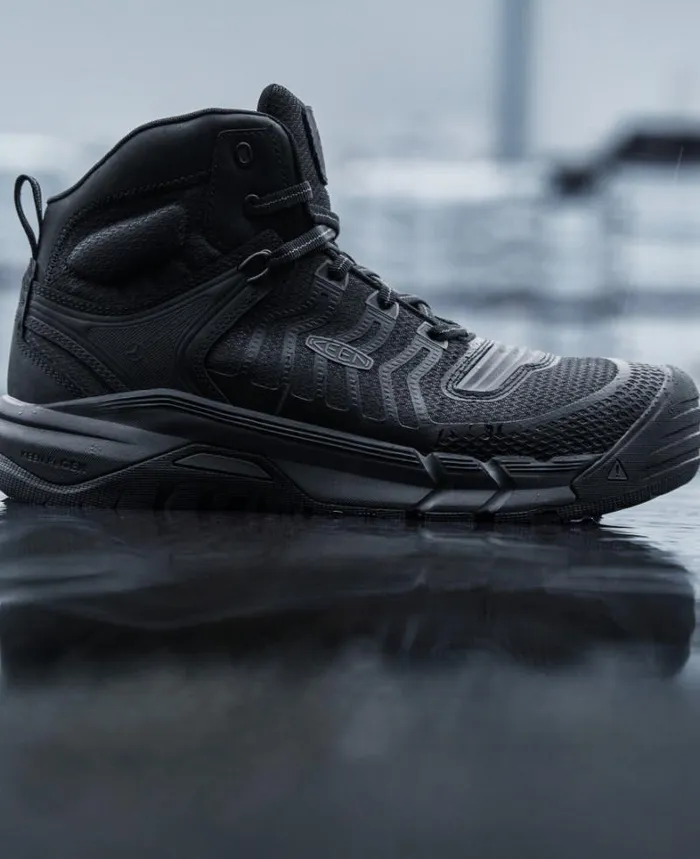 Men KEEN Boots CarbonFiber Toe Work Sneakers 8211 Kansas City Mid Men KEEN Boots CarbonFiber Toe Work Sneakers 8211 Kansas City Mid