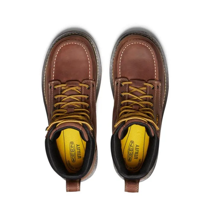 Men KEEN Boots Cincinnati 6quot Waterproof CarbonFiber Toe Work Boot Men KEEN Boots Cincinnati 6quot Waterproof CarbonFiber Toe Work Boot