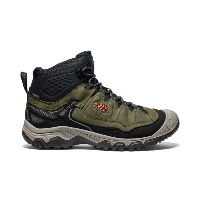 Men KEEN Boots Targhee IV Mid Height Waterproof Leather Hiking Boot