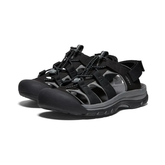Men KEEN Casual Black Adjustable Strap Water Shoes 8211 Rapids H2 Men KEEN Casual Black Adjustable Strap Water Shoes 8211 Rapids H2