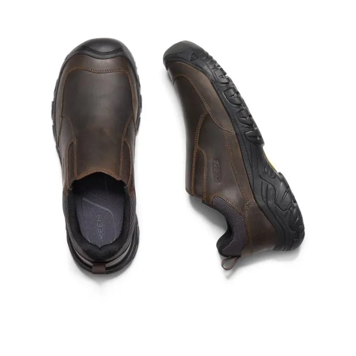 Men KEEN Casual Brown Leather SlipOn039s 8211 Targhee III Men KEEN Casual Brown Leather SlipOn039s 8211 Targhee III