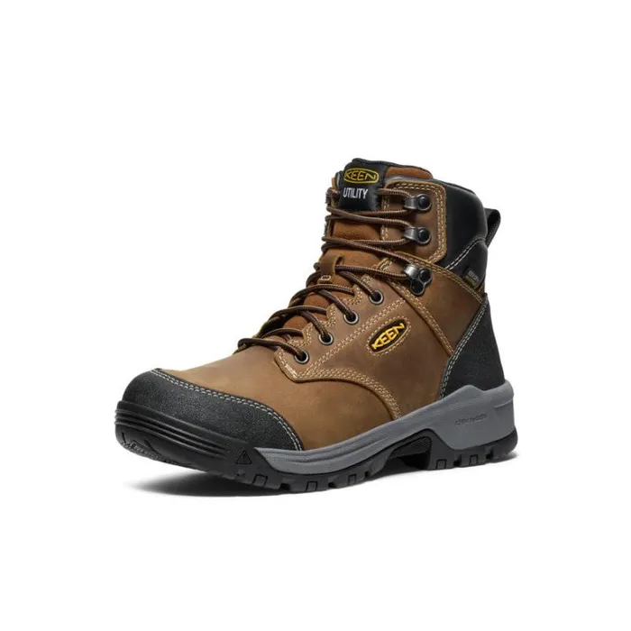 Men KEEN Casual Evanston 6quot Waterproof Boot Soft Toe Men KEEN Casual Evanston 6quot Waterproof Boot Soft Toe