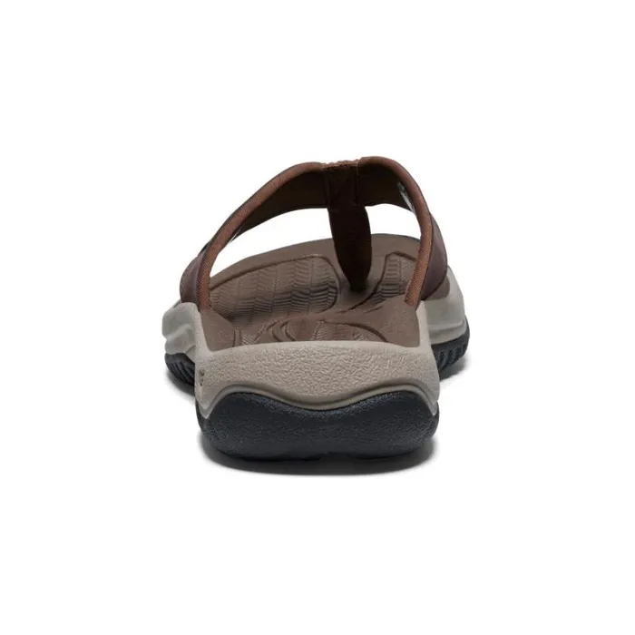 Men KEEN Sandals Kona Flip JavaDark Earth Leather FlipFlop Men KEEN Sandals Kona Flip JavaDark Earth Leather FlipFlop