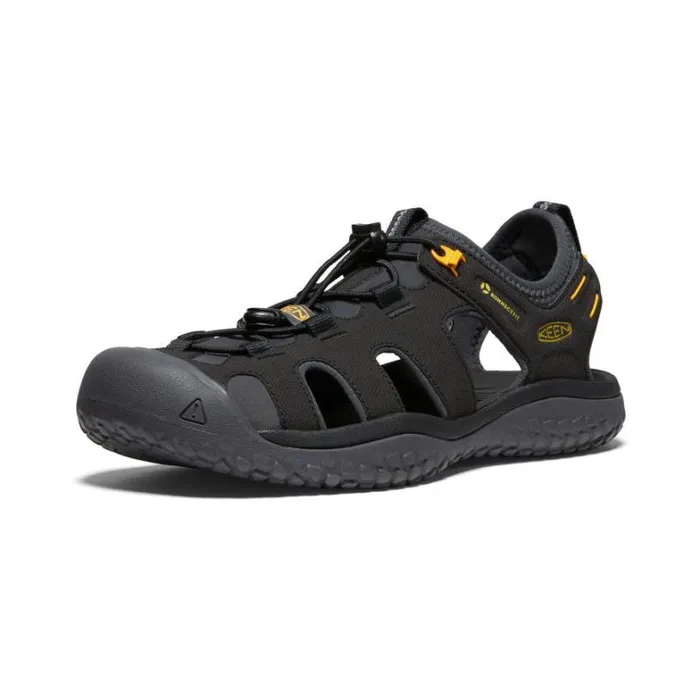 Men KEEN Water Black Water Hiking Sandals 8211 SOLR Men KEEN Water Black Water Hiking Sandals 8211 SOLR