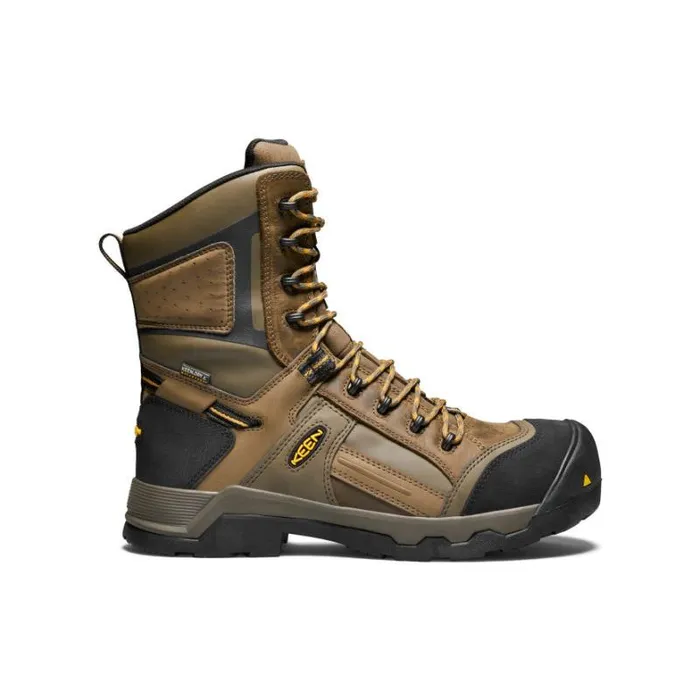 Men KEEN Winter Brown Work Boots 8211 CSA Davenport 8quot 200G