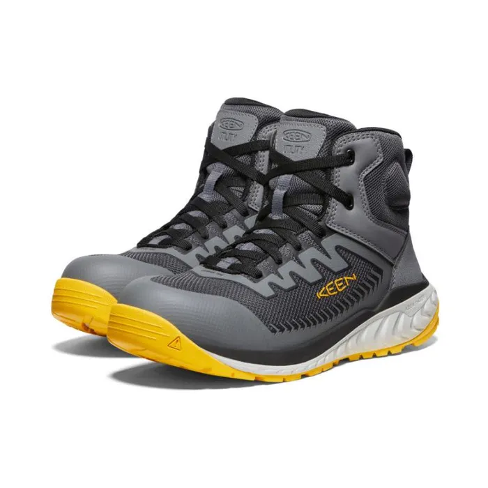 Men KEEN Work Boots and Shoes Arvada Mid Work Sneaker CarbonFiber Toe Men KEEN Work Boots and Shoes Arvada Mid Work Sneaker CarbonFiber Toe