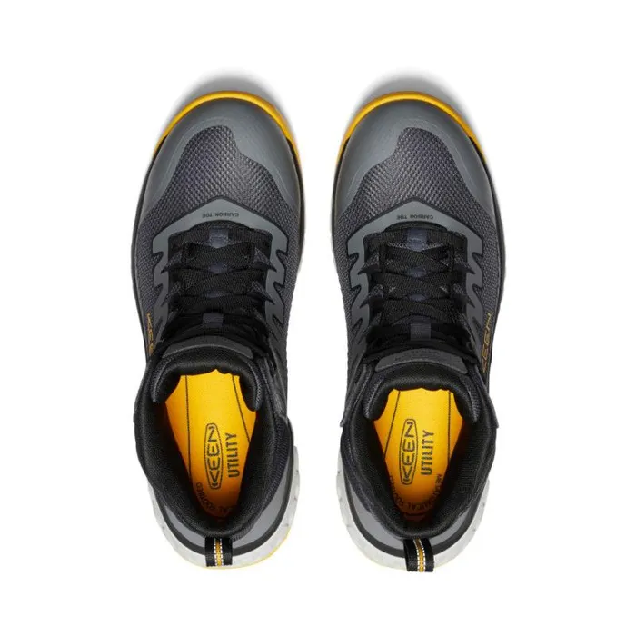 Men KEEN Work Boots and Shoes Arvada Mid Work Sneaker CarbonFiber Toe Men KEEN Work Boots and Shoes Arvada Mid Work Sneaker CarbonFiber Toe