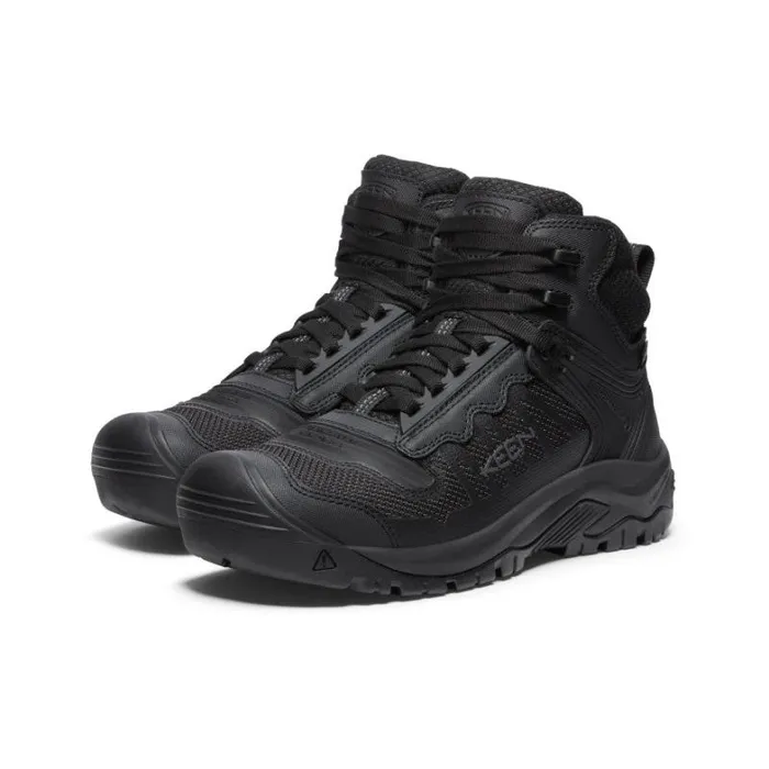 Men KEEN Work Boots and Shoes Black Work Boots Soft Toe 8211 Reno Mid KBF WP Men KEEN Work Boots and Shoes Black Work Boots Soft Toe 8211 Reno Mid KBF WP