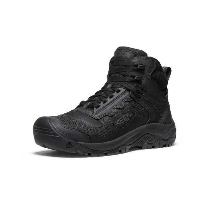 Men KEEN Work Boots and Shoes Black Work Boots Soft Toe 8211 Reno Mid KBF WP Men KEEN Work Boots and Shoes Black Work Boots Soft Toe 8211 Reno Mid KBF WP