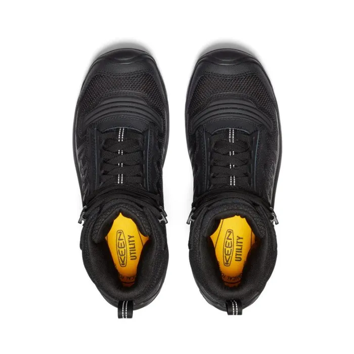 Men KEEN Work Boots and Shoes Black Work Boots Soft Toe 8211 Reno Mid KBF WP Men KEEN Work Boots and Shoes Black Work Boots Soft Toe 8211 Reno Mid KBF WP