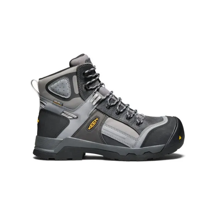 Men KEEN Work Boots and Shoes Davenport 6quot Waterproof Work Boots 8211 Insulated and Composite Toe