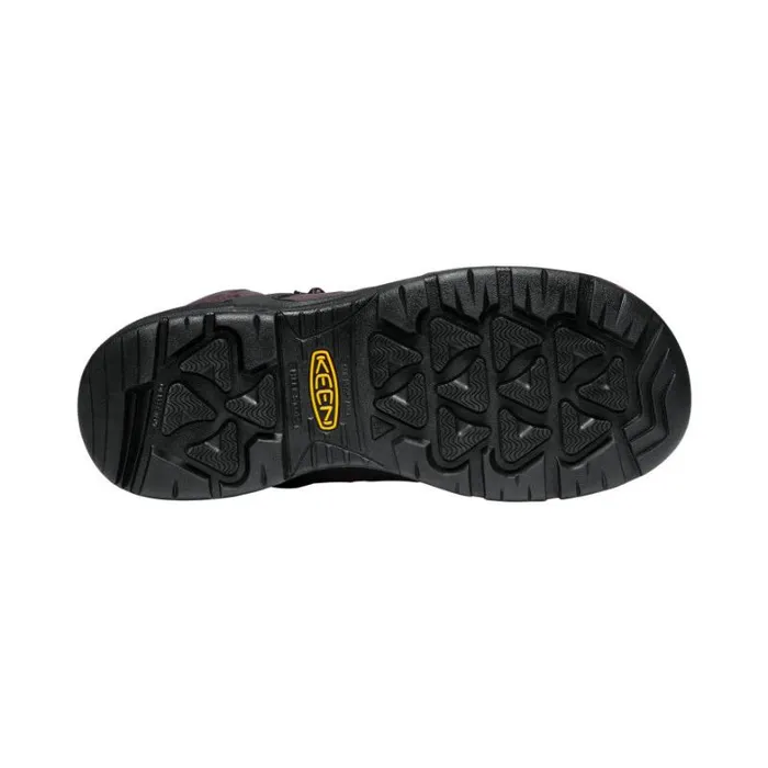 Men KEEN Work Boots and Shoes Dover 8quot Waterproof Boot CarbonFiber Toe Dark EarthBlack Men KEEN Work Boots and Shoes Dover 8quot Waterproof Boot CarbonFiber Toe Dark EarthBlack
