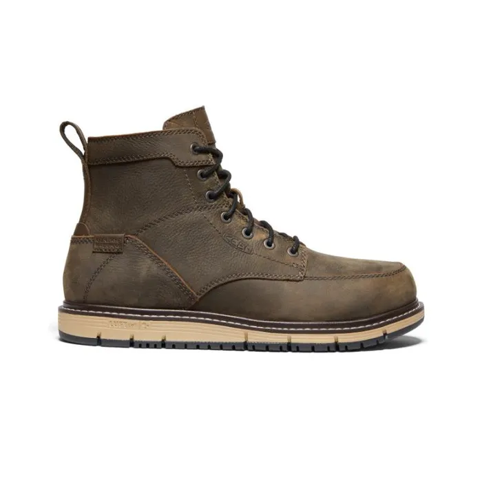 Men KEEN Work Boots and Shoes Waterproof Leather Boots 8211 San Jose 6quot