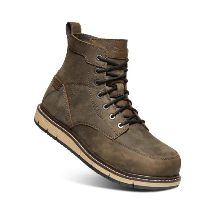 Men KEEN Work Boots and Shoes Waterproof Leather Boots 8211 San Jose 6quot Men KEEN Work Boots and Shoes Waterproof Leather Boots 8211 San Jose 6quot