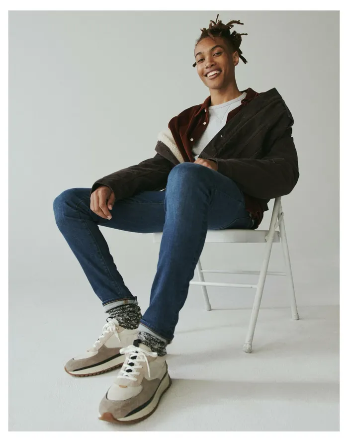 Men Kickoff Trainer Sneakers In Resourced Canvas And Suede Moon Rock Multi Madewell Sneakers Men Kickoff Trainer Sneakers In Resourced Canvas And Suede Moon Rock Multi Madewell Sneakers