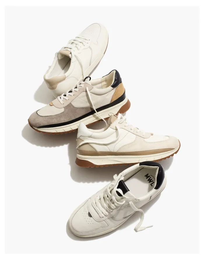 Men Kickoff Trainer Sneakers In Resourced Canvas And Suede Moon Rock Multi Madewell Sneakers Men Kickoff Trainer Sneakers In Resourced Canvas And Suede Moon Rock Multi Madewell Sneakers