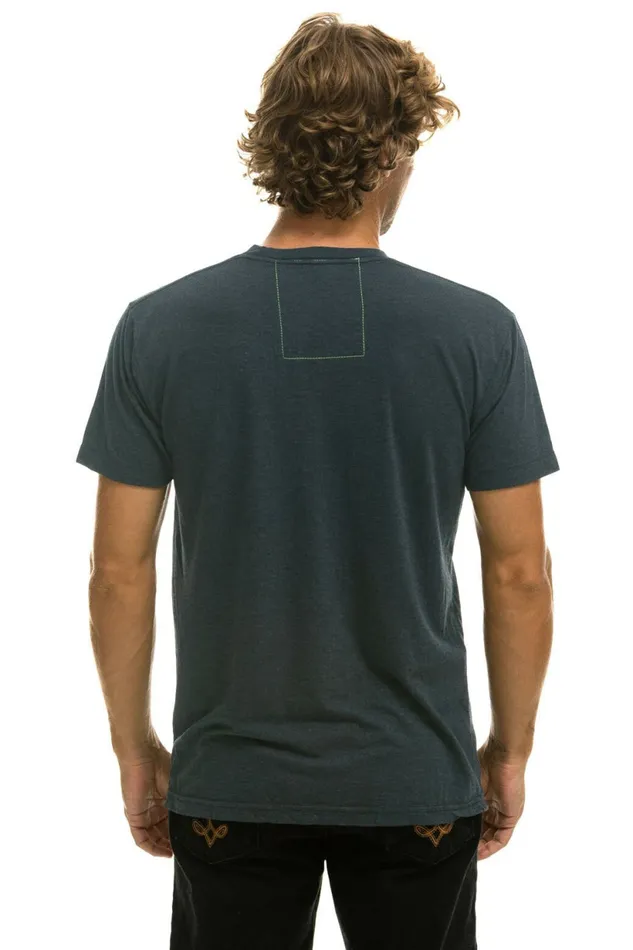 Men LOGO TEE 8211 VINTAGE CHARCOAL Aviator Nation Tees Men LOGO TEE 8211 VINTAGE CHARCOAL Aviator Nation Tees