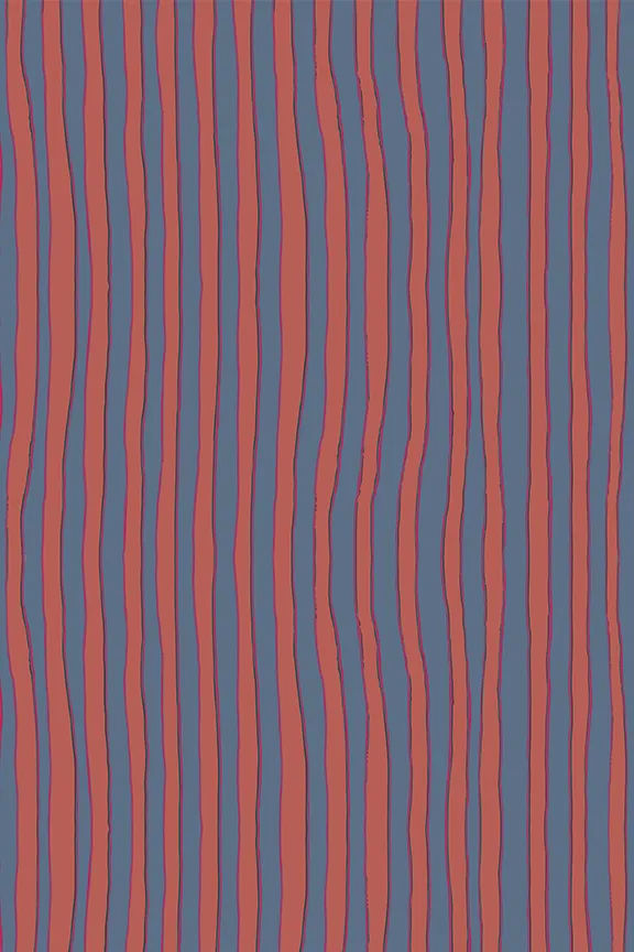 Men Natalie Martin William Pant Men039s Batik Stripe Blood Orange