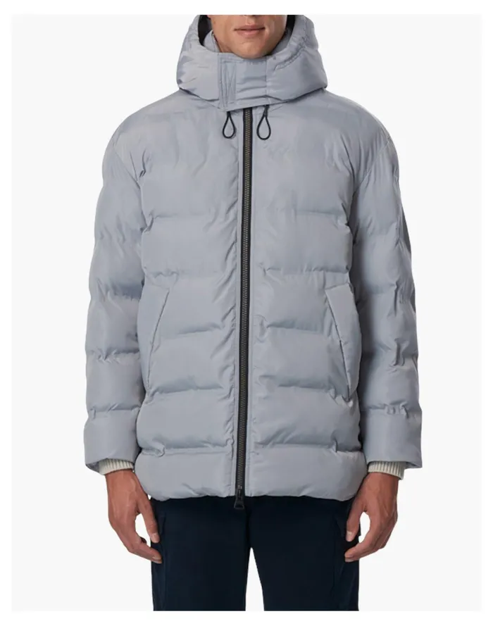 Men Norden Larz Puffer Coat Pewter Madewell Jackets