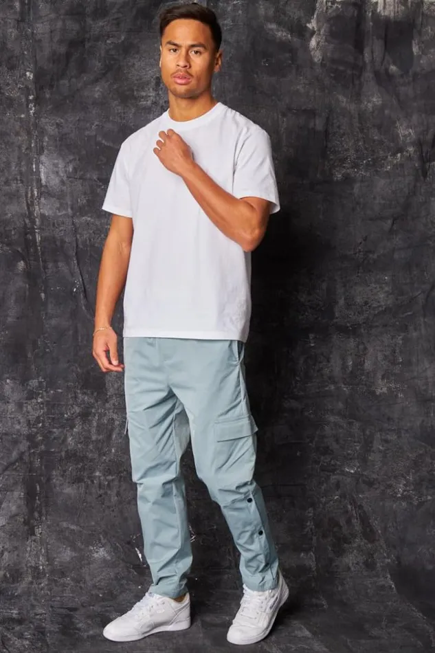 Men Pantalon De Jogging Cargo Boutons Pressions Gris Bleut Grey Brentiny Paris Jogging Bottoms Men Pantalon De Jogging Cargo Boutons Pressions Gris Bleut Grey Brentiny Paris Jogging Bottoms