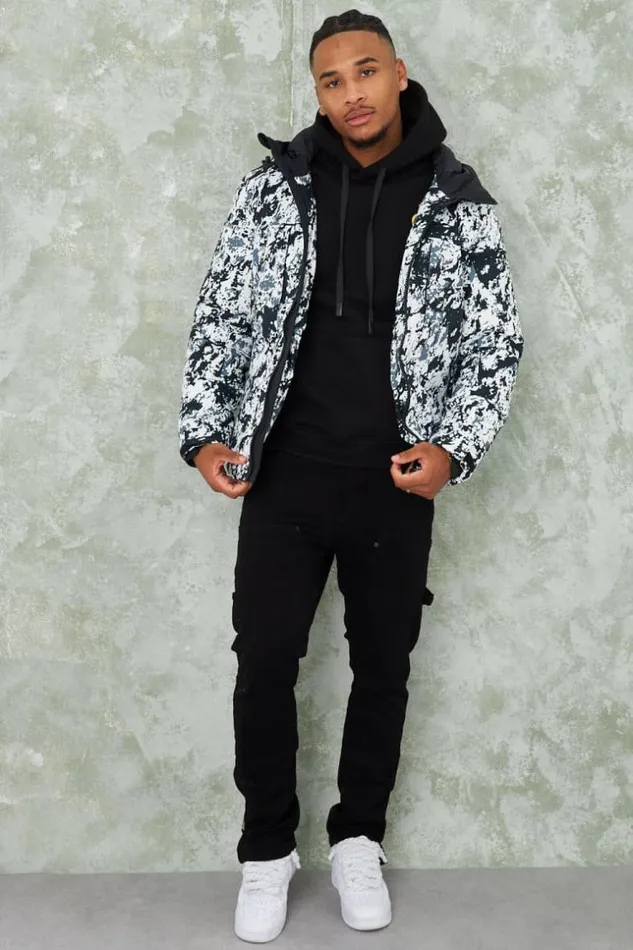 Men Parka Noir Camouflage Capuche Black Brentiny Paris Parkas And Down Jackets Men Parka Noir Camouflage Capuche Black Brentiny Paris Parkas And Down Jackets