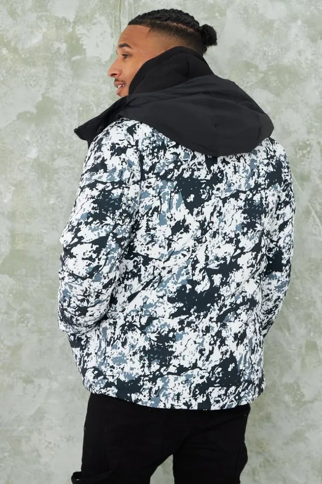 Men Parka Noir Camouflage Capuche Black Brentiny Paris Parkas And Down Jackets Men Parka Noir Camouflage Capuche Black Brentiny Paris Parkas And Down Jackets