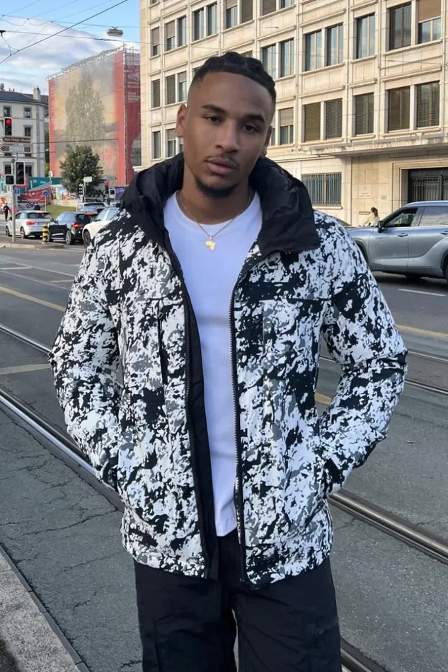 Men Parka Noir Camouflage Capuche Black Brentiny Paris Parkas And Down Jackets Men Parka Noir Camouflage Capuche Black Brentiny Paris Parkas And Down Jackets
