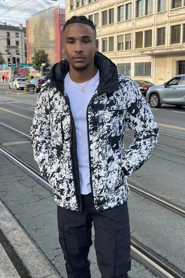 Men Parka Noir Camouflage Capuche Black Brentiny Paris Parkas And Down Jackets Men Parka Noir Camouflage Capuche Black Brentiny Paris Parkas And Down Jackets