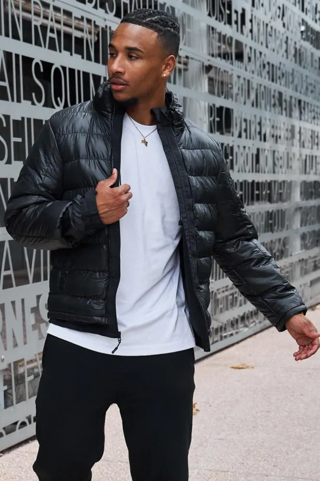 Men Parka Noire Capuche MiLongue Poches Black Brentiny Paris Parkas And Down Jackets Men Parka Noire Capuche MiLongue Poches Black Brentiny Paris Parkas And Down Jackets