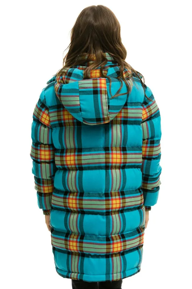 Men PLAID UNISEX LONG TREKKER JACKET 8211 JACKSON PLAID Aviator Nation Outerwear Men PLAID UNISEX LONG TREKKER JACKET 8211 JACKSON PLAID Aviator Nation Outerwear