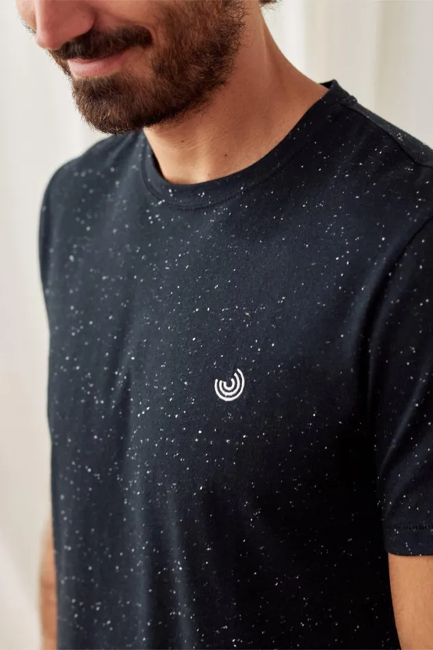 Men Qalito 8211 Black TWOTHIRDS TShirts