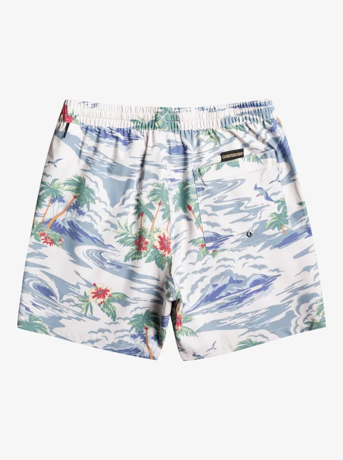 Men Quiksilver Boardshorts Cloud 9 17034 Volleys White Men Quiksilver Boardshorts Cloud 9 17034 Volleys White