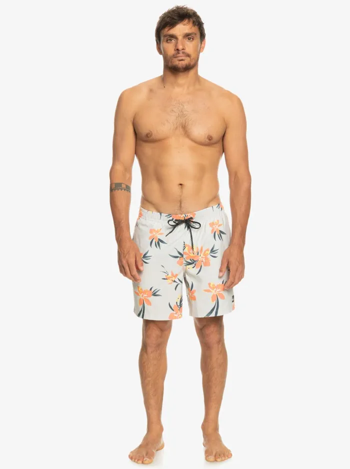 Men Quiksilver Boardshorts Everyday Mix 17034 Volleys Grey Violet Men Quiksilver Boardshorts Everyday Mix 17034 Volleys Grey Violet