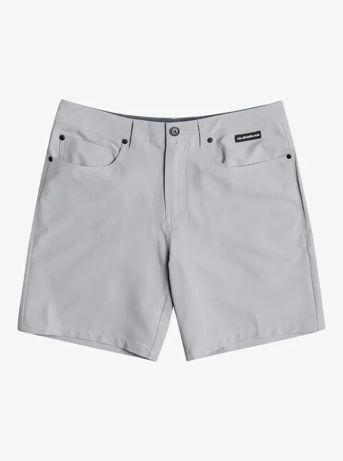 Men Quiksilver Boardshorts Men039s Nelson Drytwill 18034 Amphibian Boardshorts Sleet
