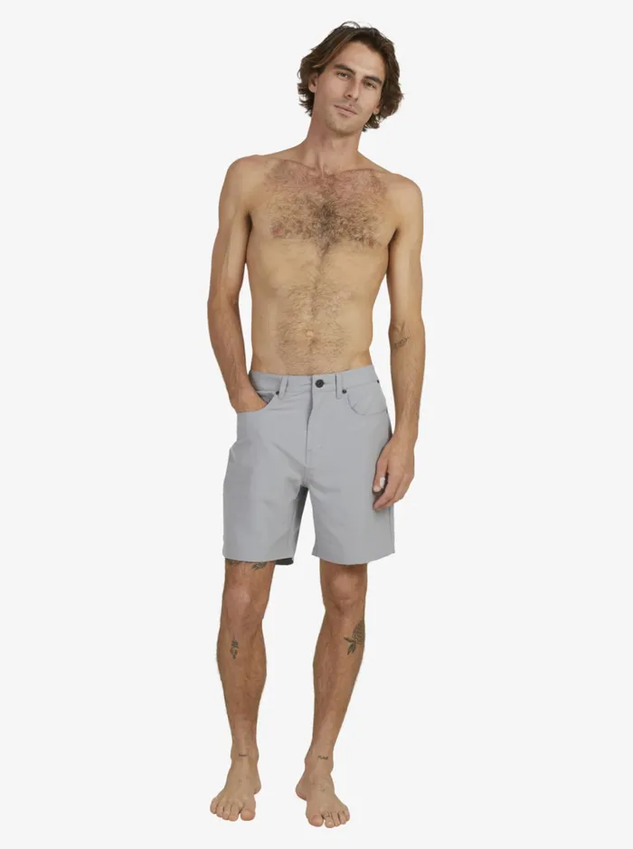 Men Quiksilver Boardshorts Men039s Nelson Drytwill 18034 Amphibian Boardshorts Sleet Men Quiksilver Boardshorts Men039s Nelson Drytwill 18034 Amphibian Boardshorts Sleet