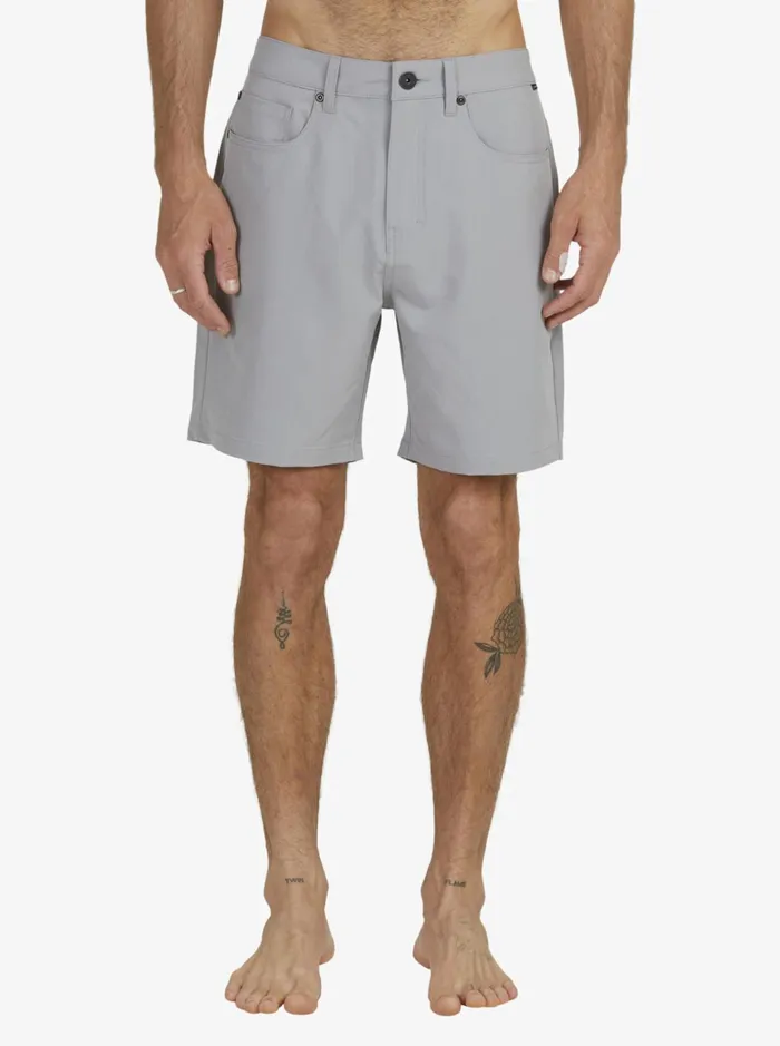 Men Quiksilver Boardshorts Men039s Nelson Drytwill 18034 Amphibian Boardshorts Sleet Men Quiksilver Boardshorts Men039s Nelson Drytwill 18034 Amphibian Boardshorts Sleet