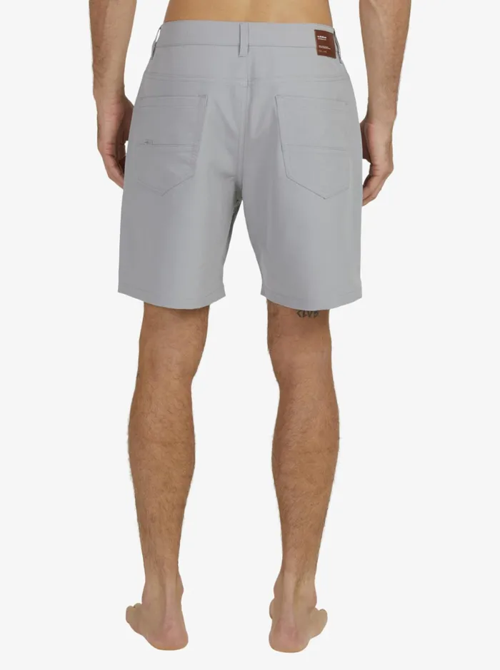 Men Quiksilver Boardshorts Men039s Nelson Drytwill 18034 Amphibian Boardshorts Sleet Men Quiksilver Boardshorts Men039s Nelson Drytwill 18034 Amphibian Boardshorts Sleet