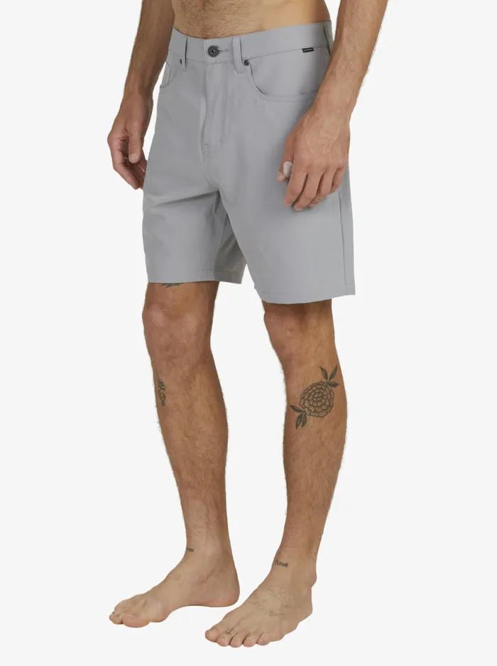 Men Quiksilver Boardshorts Men039s Nelson Drytwill 18034 Amphibian Boardshorts Sleet Men Quiksilver Boardshorts Men039s Nelson Drytwill 18034 Amphibian Boardshorts Sleet