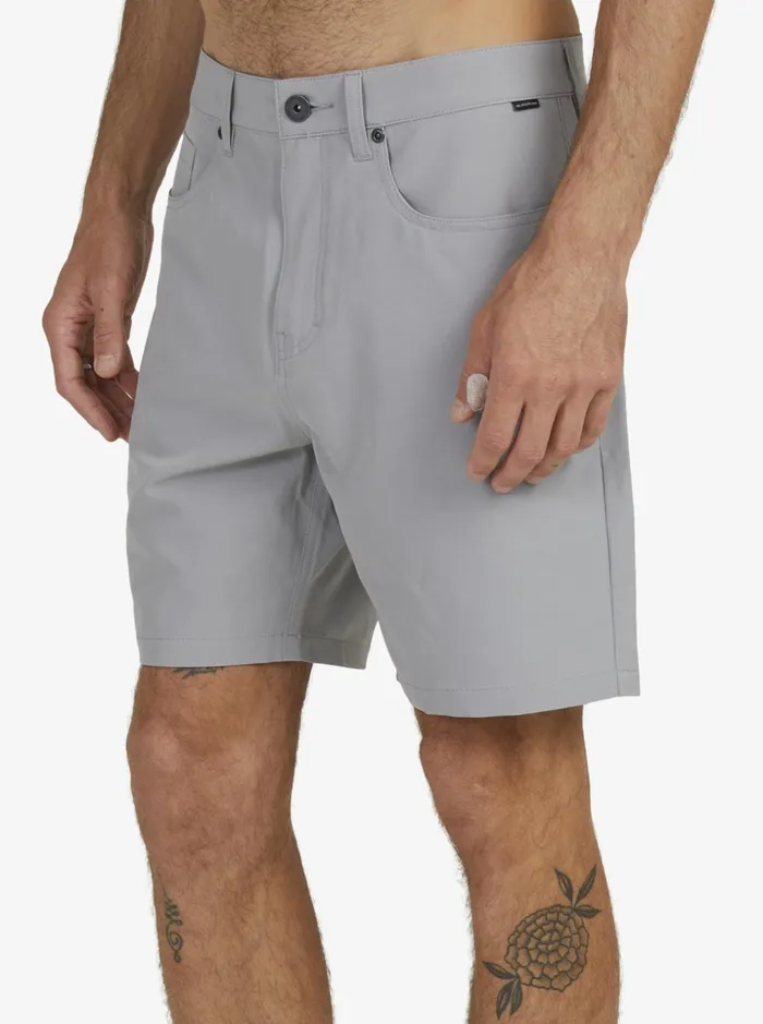 Men Quiksilver Boardshorts Men039s Nelson Drytwill 18034 Amphibian Boardshorts Sleet Men Quiksilver Boardshorts Men039s Nelson Drytwill 18034 Amphibian Boardshorts Sleet