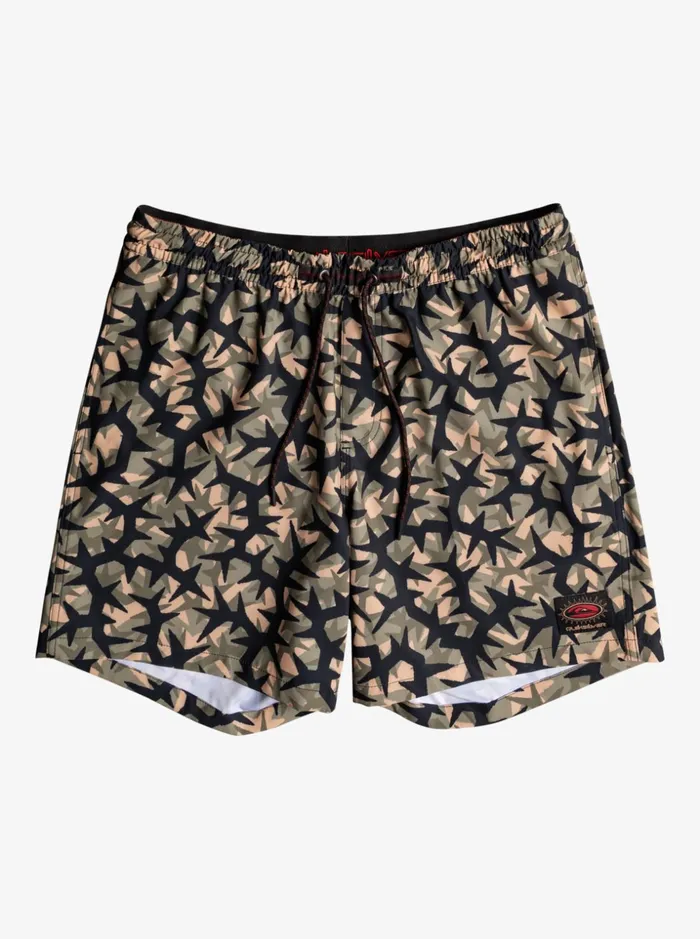 Men Quiksilver Boardshorts Mikey Wright 17034 Volleys Grape Leaf