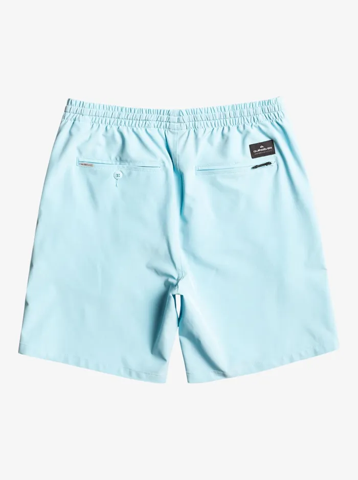 Men Quiksilver Boardshorts Ocean Elastic Waist 18034 Amphibian Shorts Sky Blue Men Quiksilver Boardshorts Ocean Elastic Waist 18034 Amphibian Shorts Sky Blue
