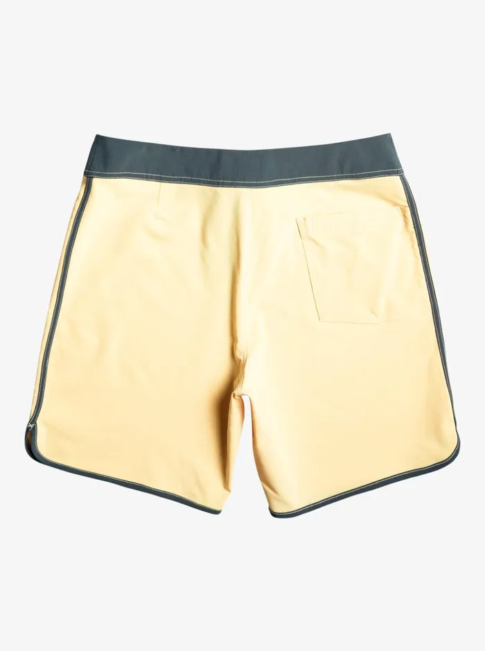 Men Quiksilver Boardshorts Original Scallop 18034 Boardshorts Wheat Men Quiksilver Boardshorts Original Scallop 18034 Boardshorts Wheat