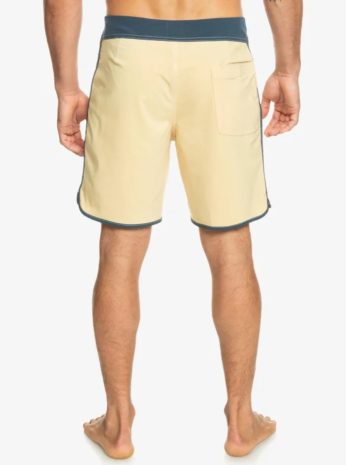 Men Quiksilver Boardshorts Original Scallop 18034 Boardshorts Wheat Men Quiksilver Boardshorts Original Scallop 18034 Boardshorts Wheat