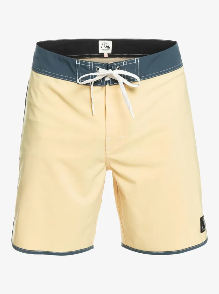 Men Quiksilver Boardshorts Original Scallop 18034 Boardshorts Wheat Men Quiksilver Boardshorts Original Scallop 18034 Boardshorts Wheat