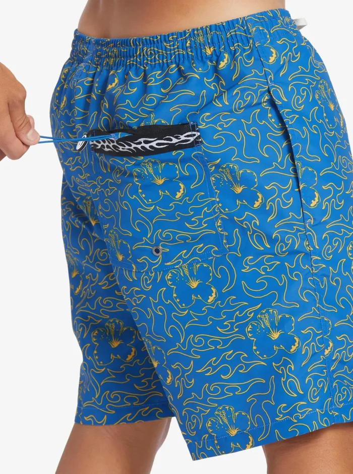 Men Quiksilver Boardshorts Saturn 18034 Volleys Turkish Sea Men Quiksilver Boardshorts Saturn 18034 Volleys Turkish Sea