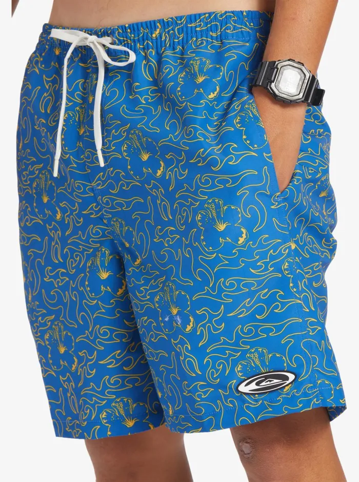 Men Quiksilver Boardshorts Saturn 18034 Volleys Turkish Sea Men Quiksilver Boardshorts Saturn 18034 Volleys Turkish Sea