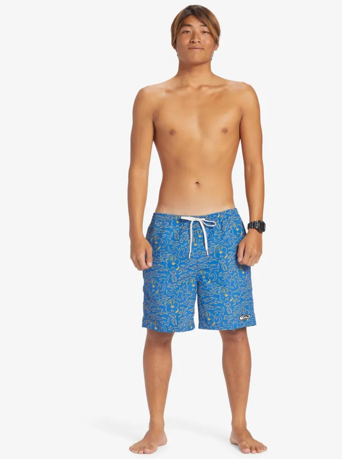 Men Quiksilver Boardshorts Saturn 18034 Volleys Turkish Sea Men Quiksilver Boardshorts Saturn 18034 Volleys Turkish Sea